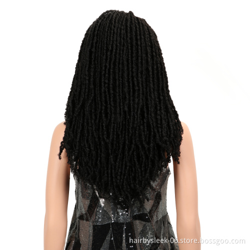 Fashion long synthetic hair braid wigs for women Ombre color Dread lock none lace wigs synthetic hair